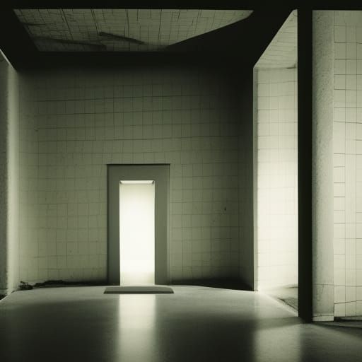 Desolate Tunnels in Dreamlike Liminal Space