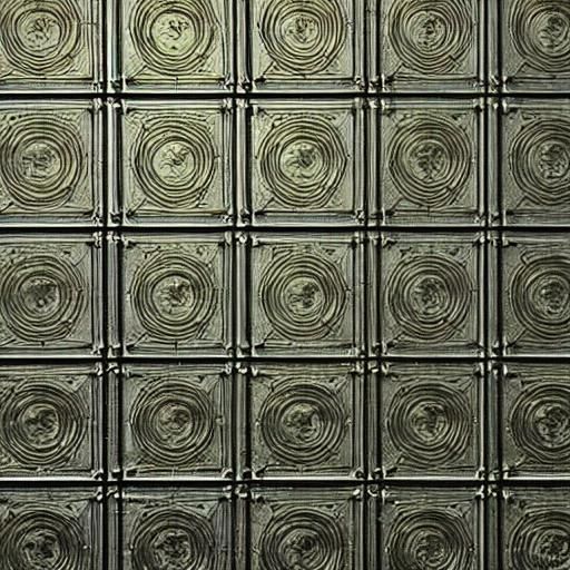 Massive Submarine Spaceship Soaring Through Cosmos