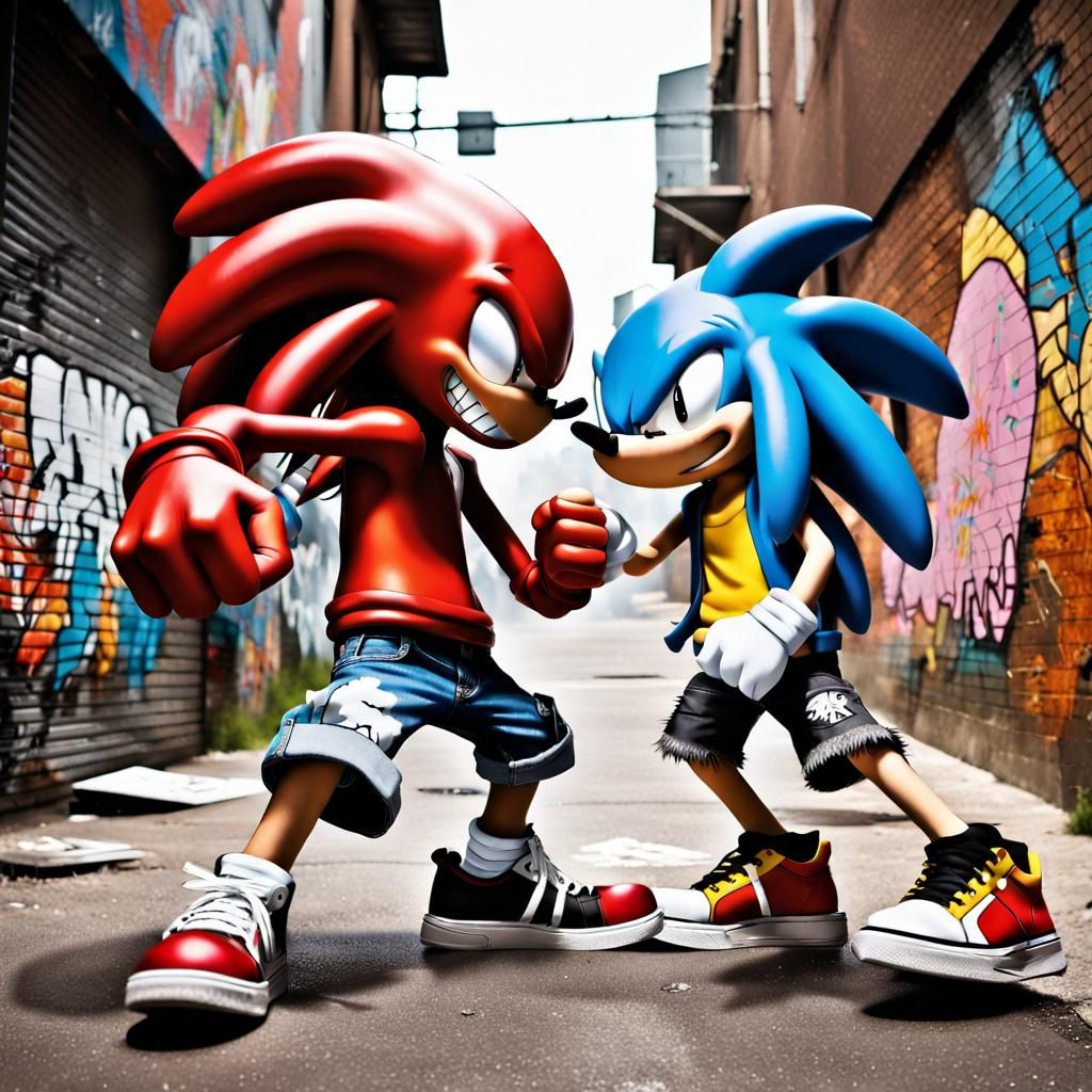 Sonic vs Knuckles