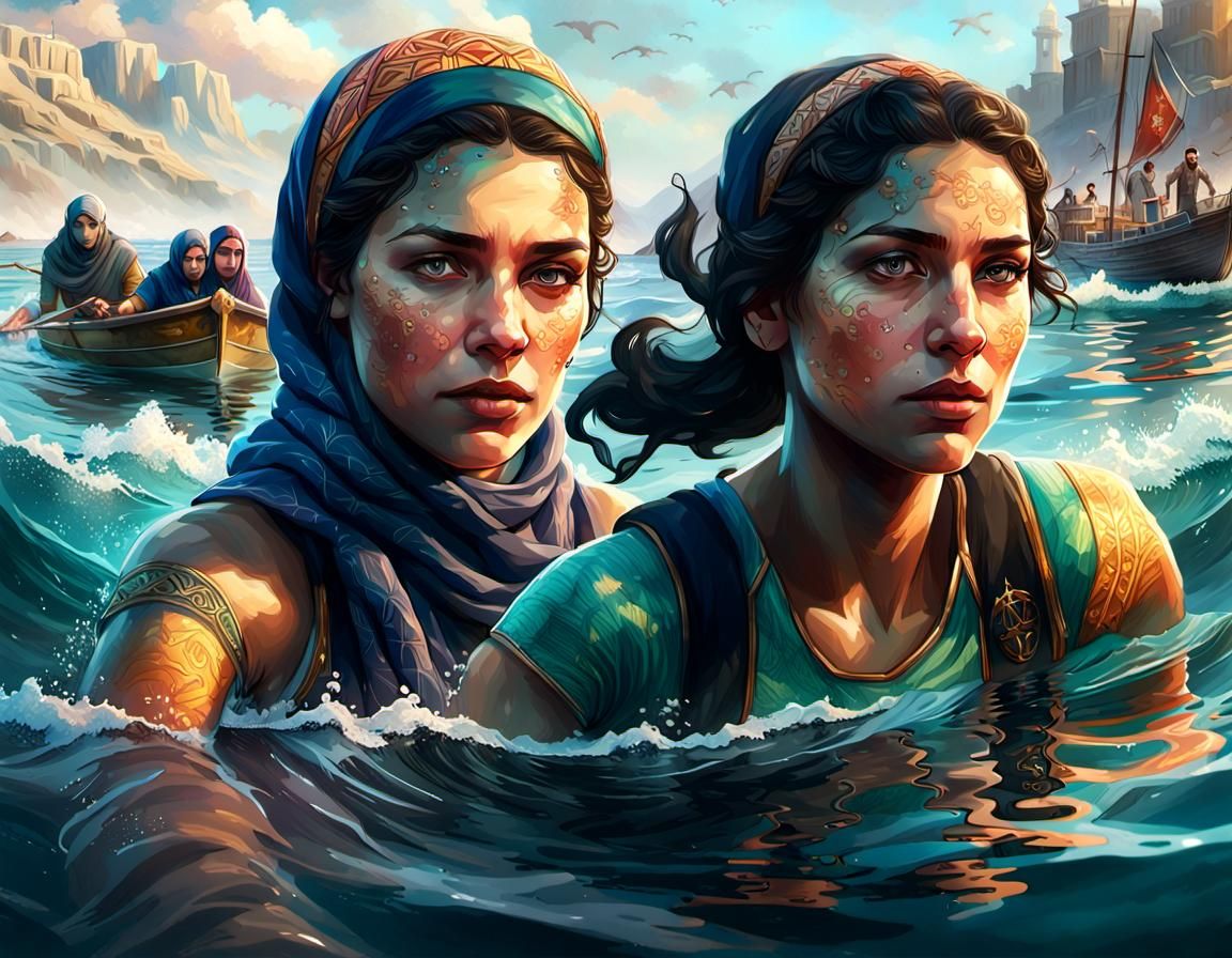 Yusra and Sarah Mardini