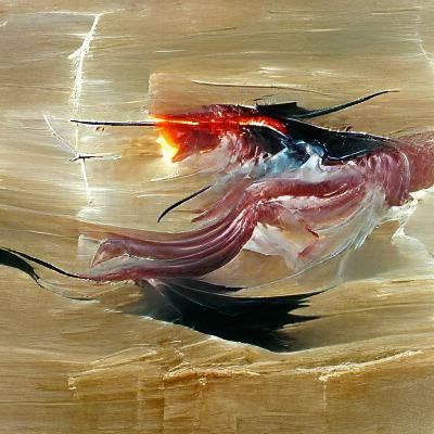Kenpachi Zaraki in Oil Painting Style
