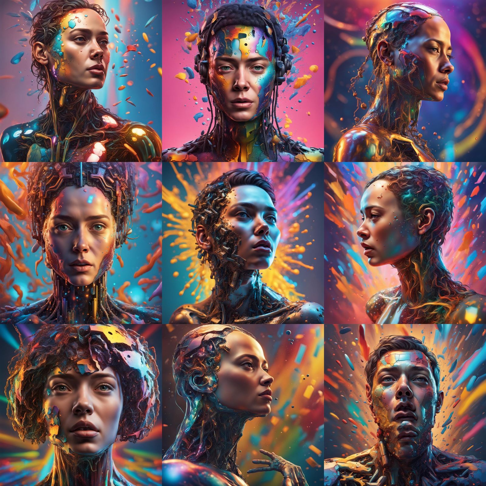 AI-Generated Image of Freedom Concept in Hyperrealistic Styl...
