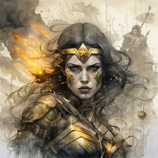 Wonder Woman: An AI-Generated Interpretation