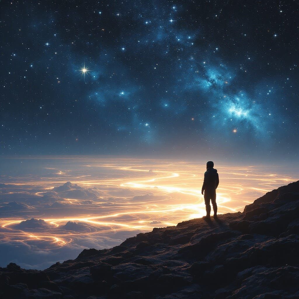 Explorer at the Edge of Time: Hyper-Realistic Rendering