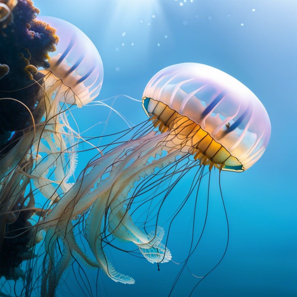 jellyfish, natural habitat