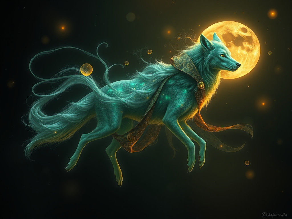 Spectral Guardian in Celestial Hush