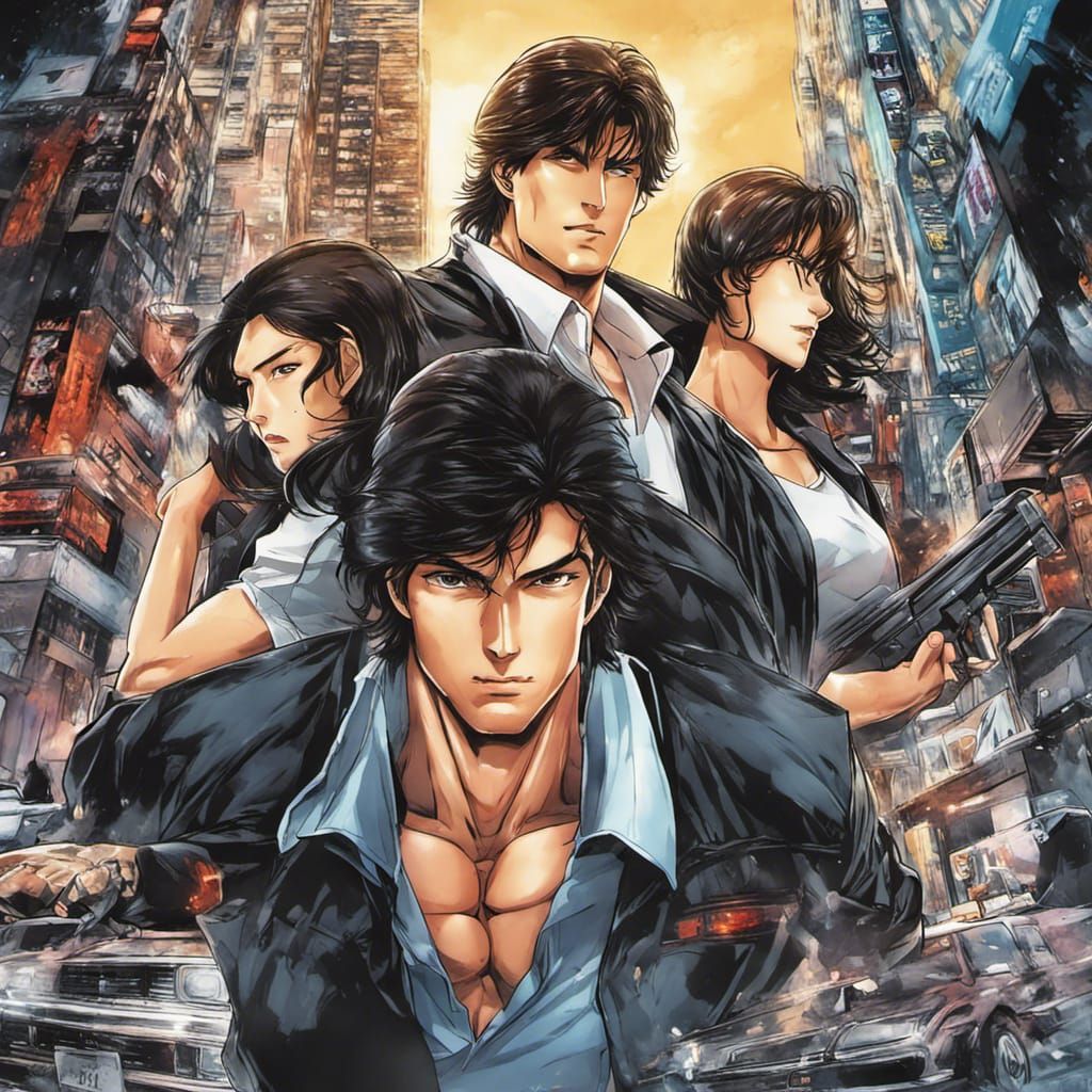 The new poster for the series “City Hunter "