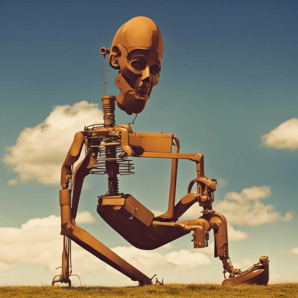 Minimalist Text Art: "Ok"