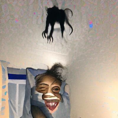 Nightmarish Sleep Paralysis Demon Apparition