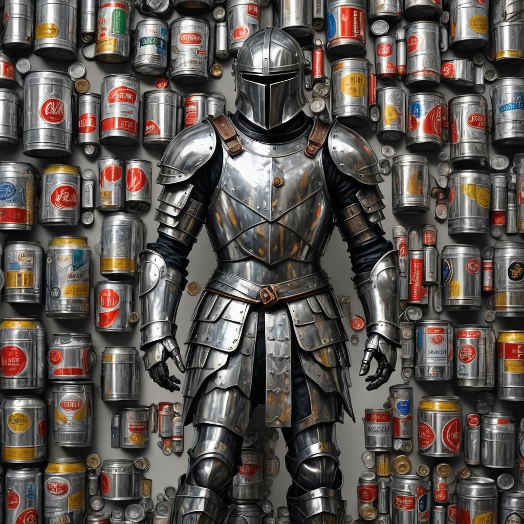Tin Can Armor: Hyperrealistic Filmic Rendering