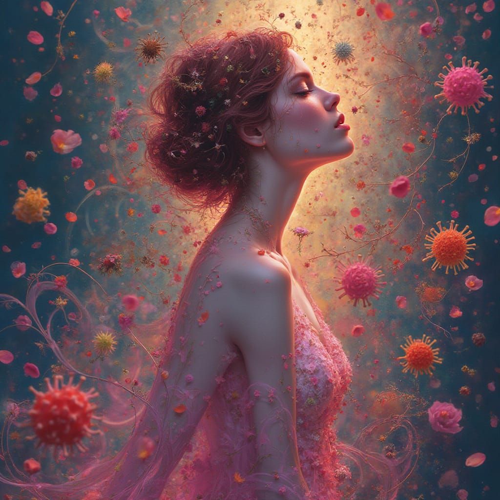 Love Blooms in Vibrant, Ethereal Beauty