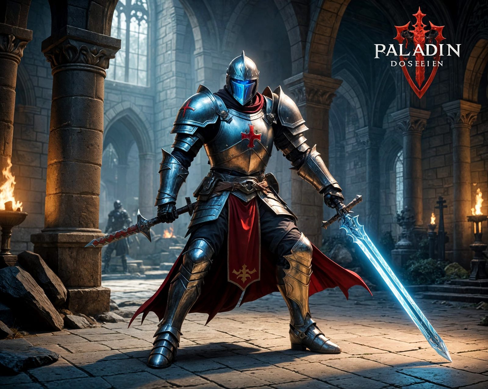 Doseeien Paladin RPG Character