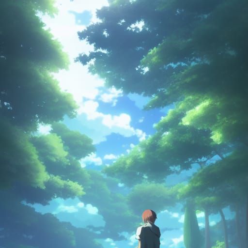 Tamaki Suoh in Studio Ghibli Anime Style