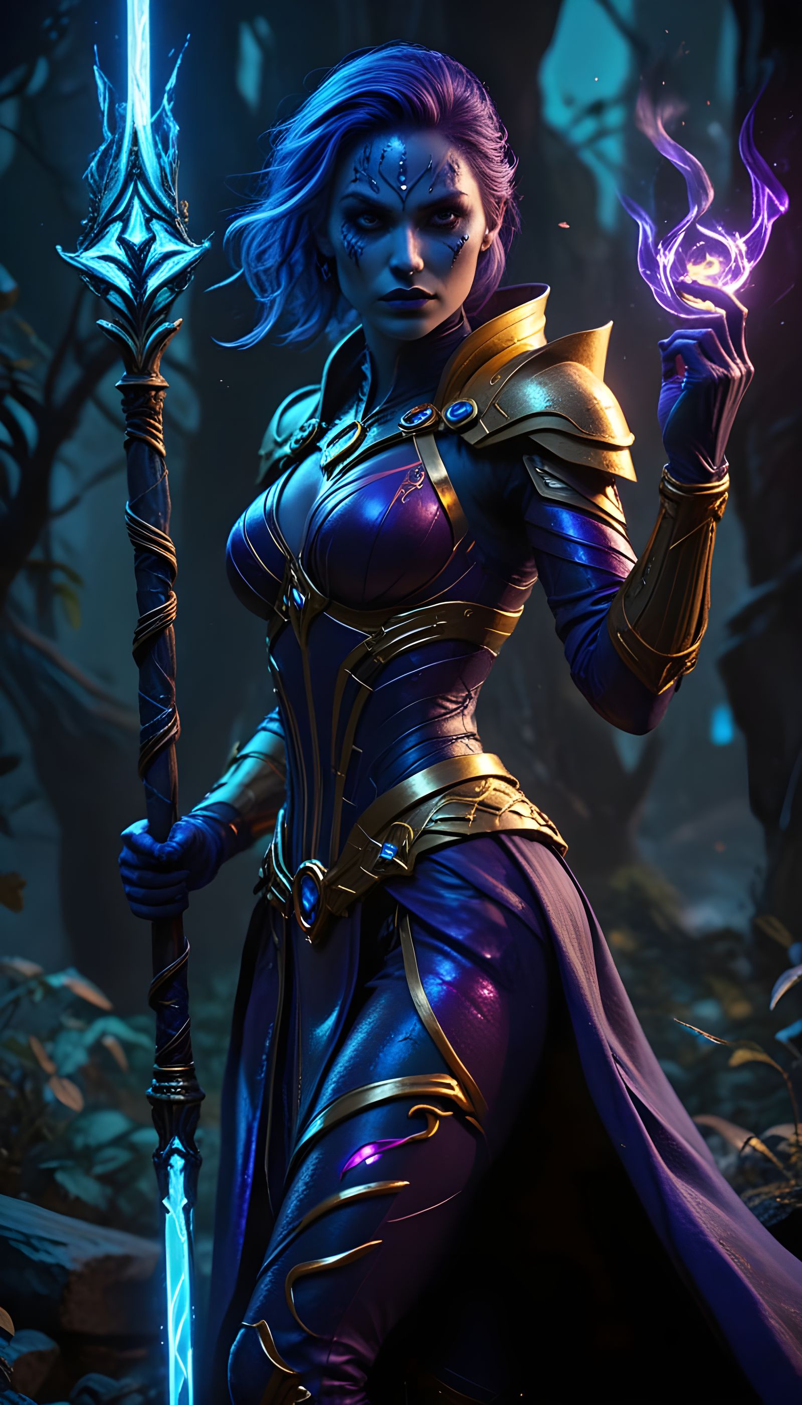 Nova Terra: Fantasy Concept Art in Vibrant Colors