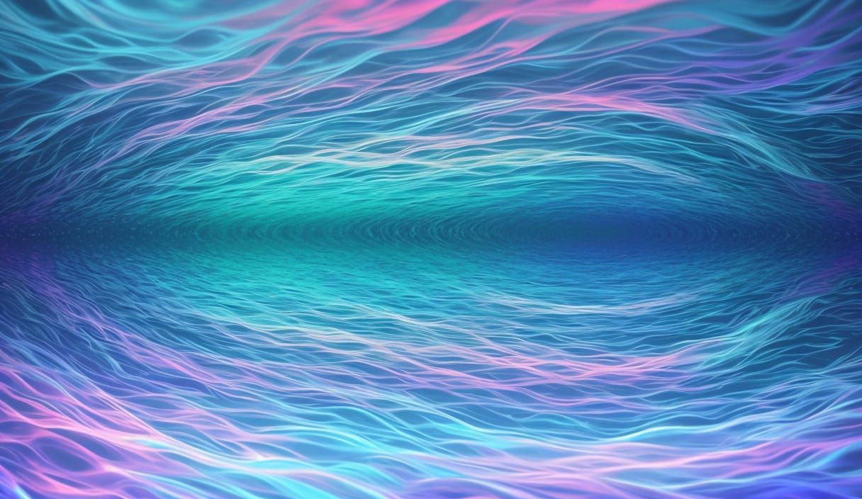 AI Music Artwork: Ethereal Abstract Digital Art