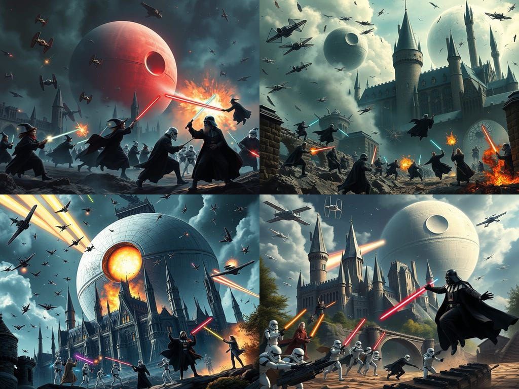 Epic Clash of Magic and Space Opera