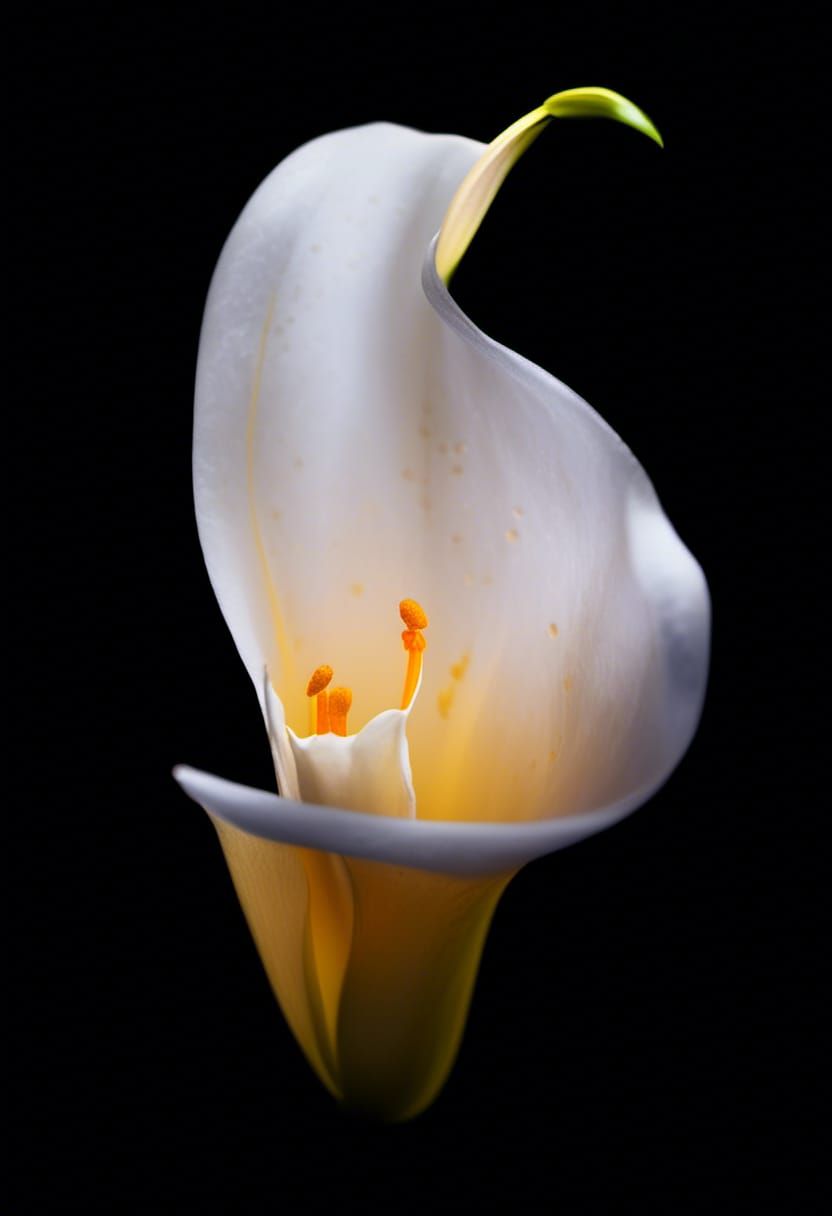 Glowing Calla Lily