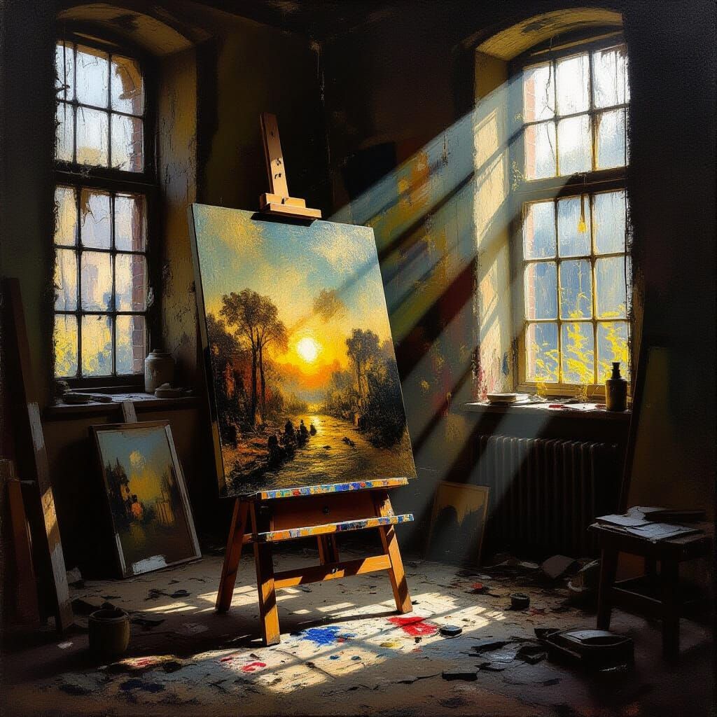 Masterpiece Found in Dusty Studio, Paint Still Wet