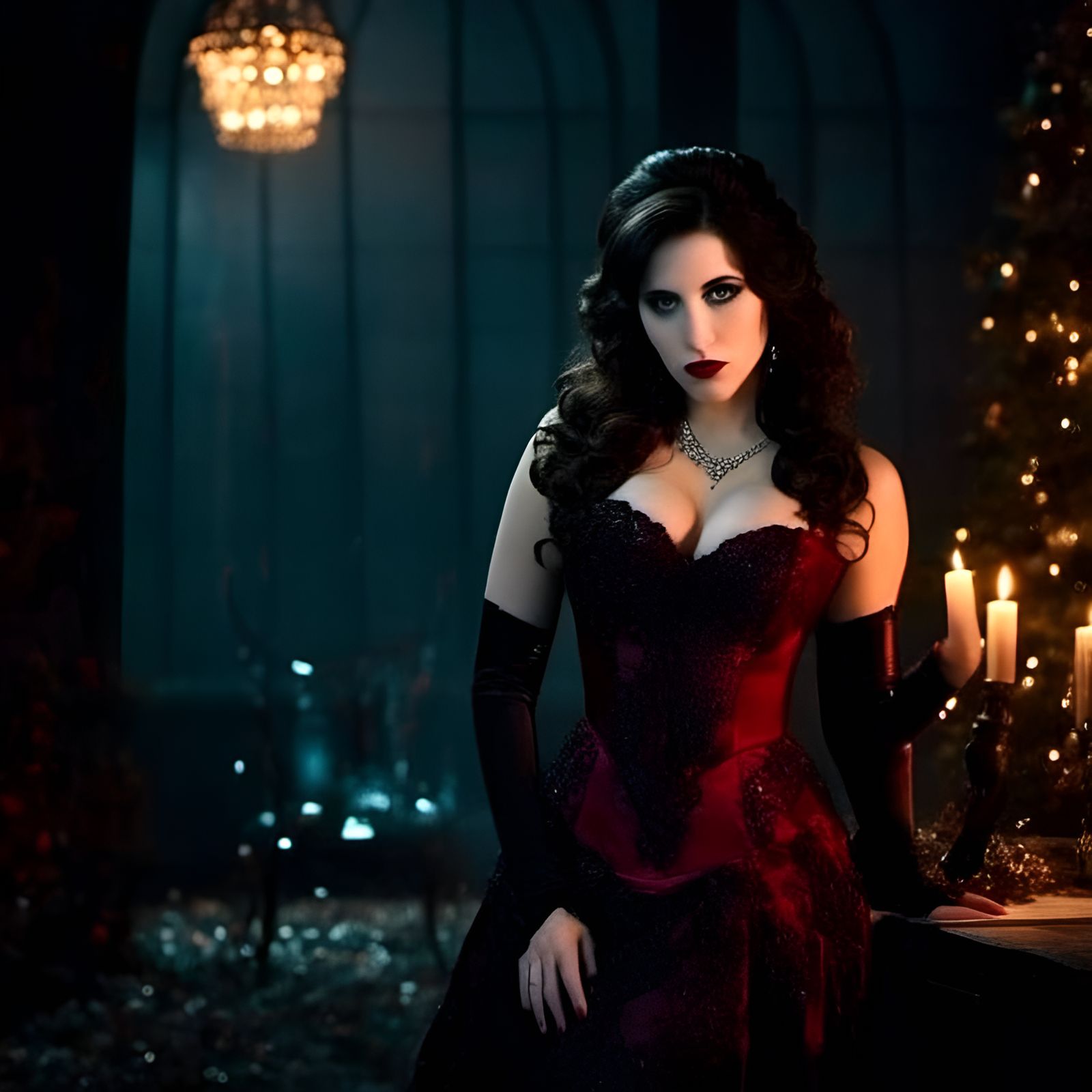 Kim as Lady Dracurella