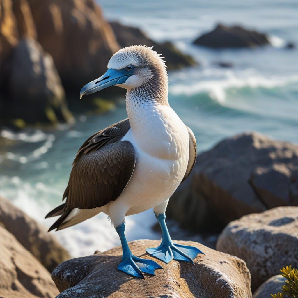 Blue-Footed Booby Wildlife Photography