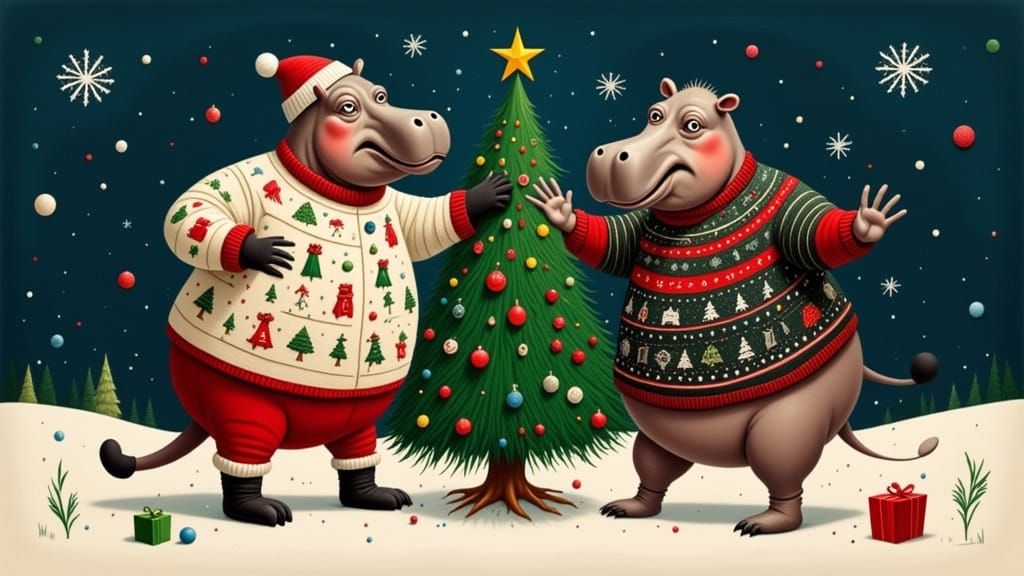 ugly Christmas sweaters