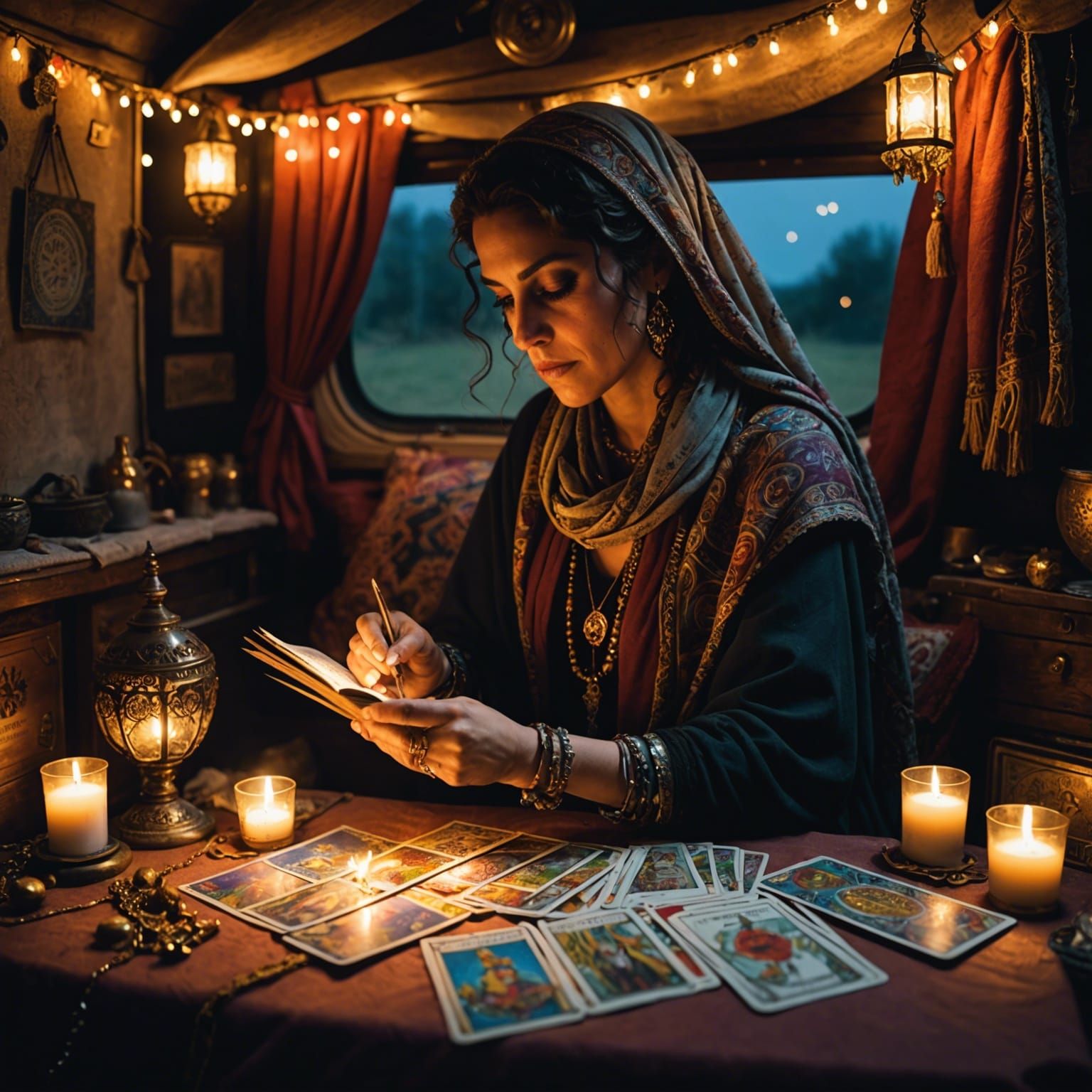 Gypsy Fortune Teller