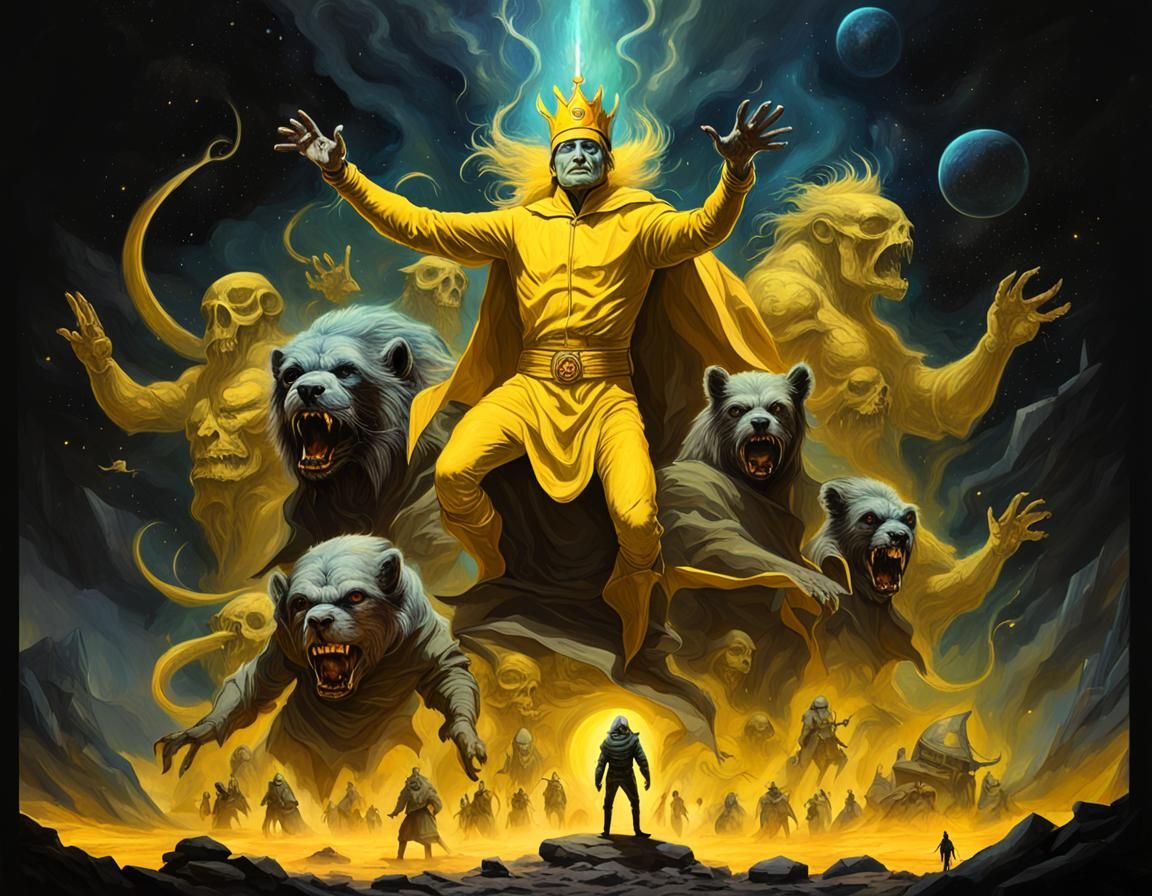 The King In Yellow Rising Above the Army of The Yellow Abyss IV