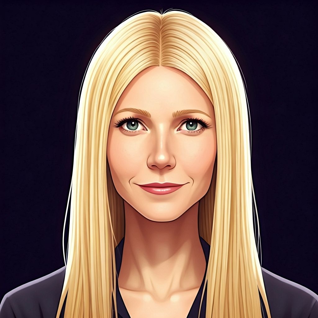 Gwyneth Paltrow in Anime Style