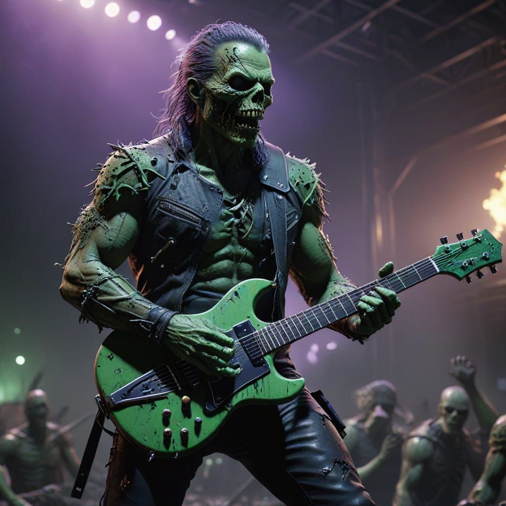 Zombie Army Mosh Pit: Metallica Live in Unreal Engine 5