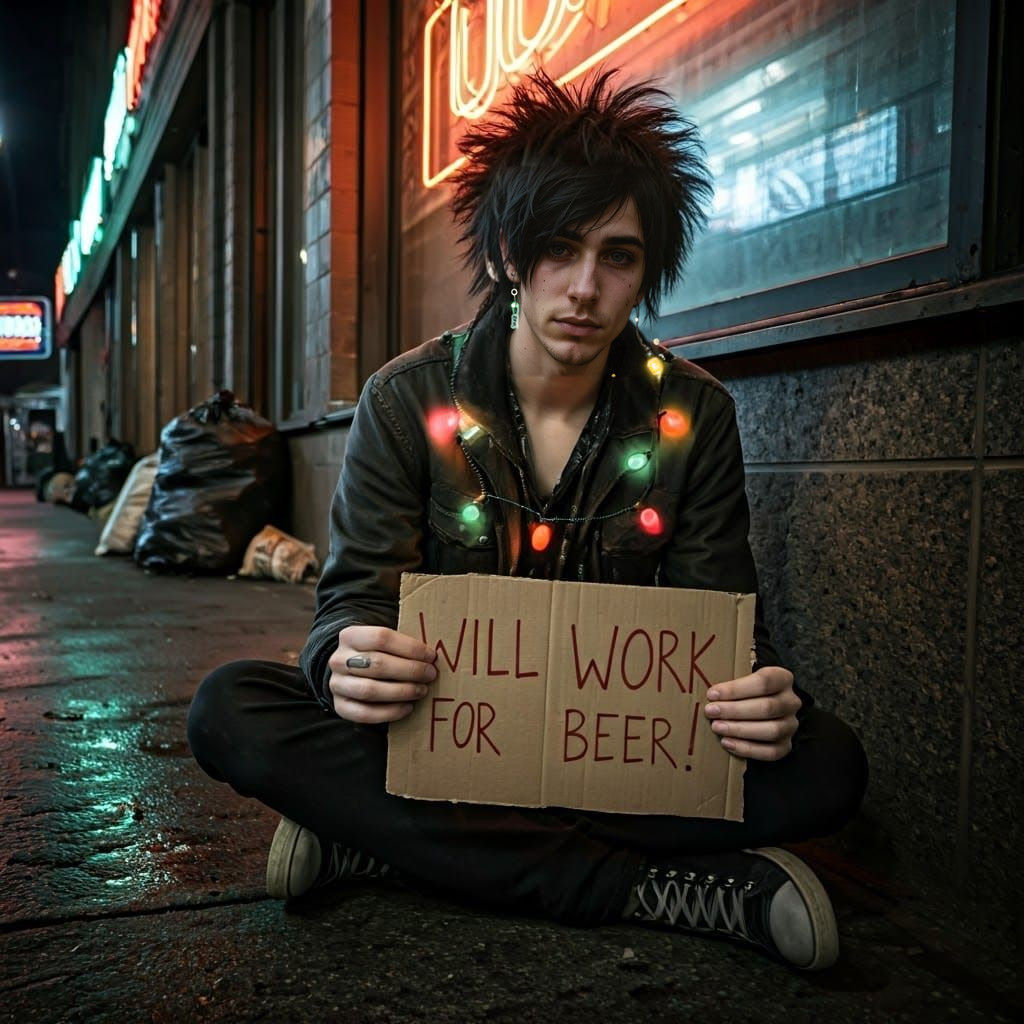 Melancholic Emo Punk in Desperate Holiday Struggle