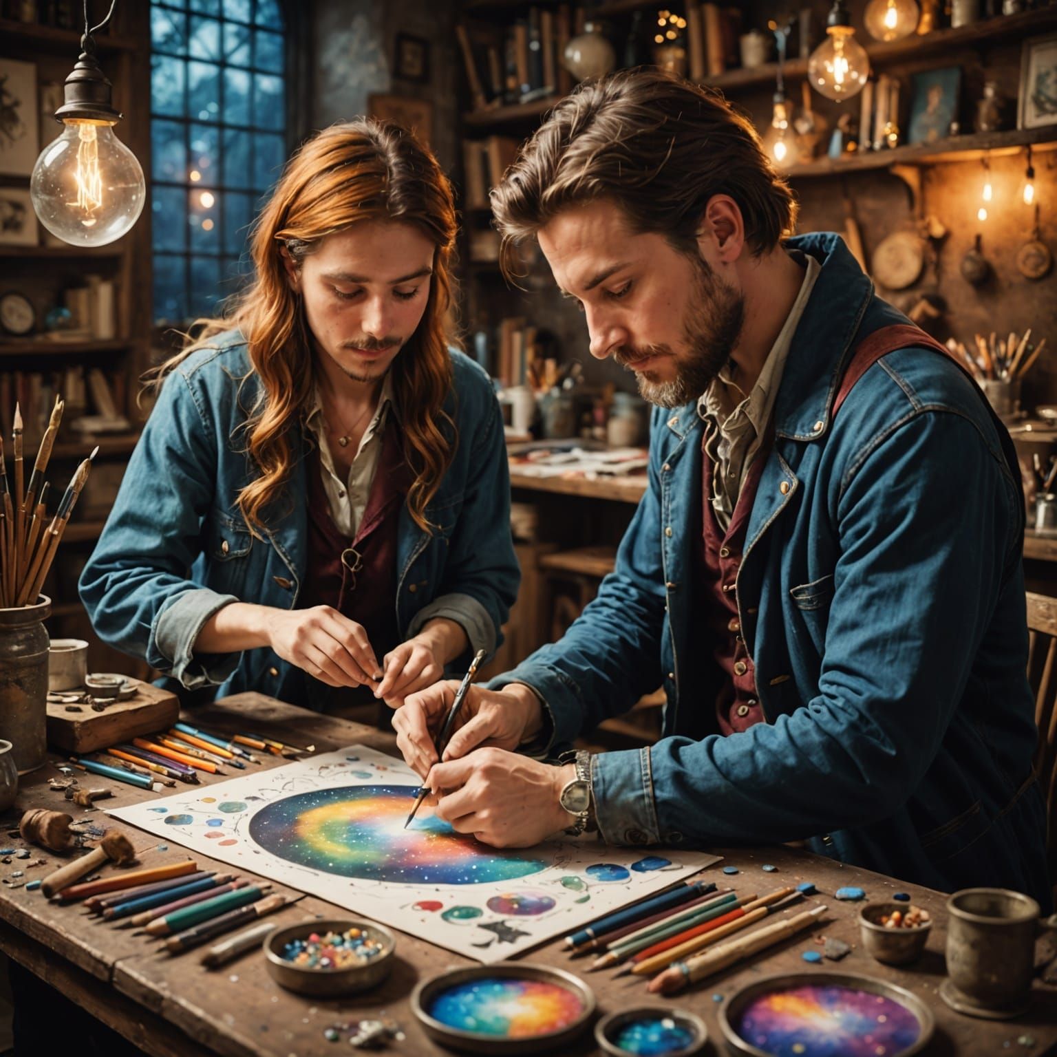Enchanting Artists Creating Magical Visions