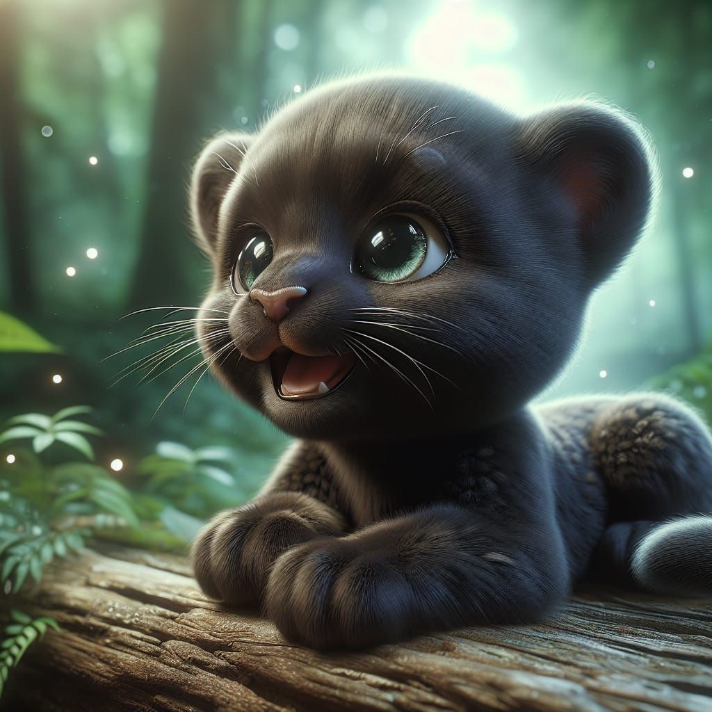 Ooh! Then what did Bagheera say, Mommy?