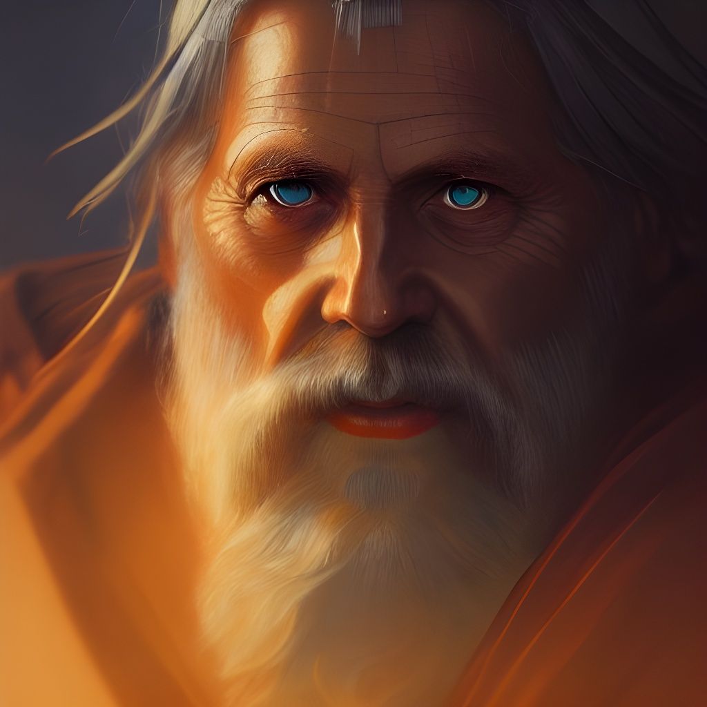 Odin: Hyperdetailed Norse God Concept Art