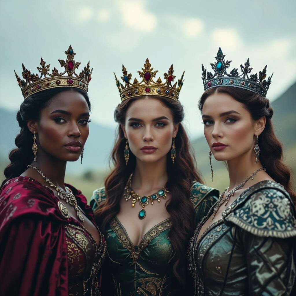 Global Queens Unite in Game of Thrones Style