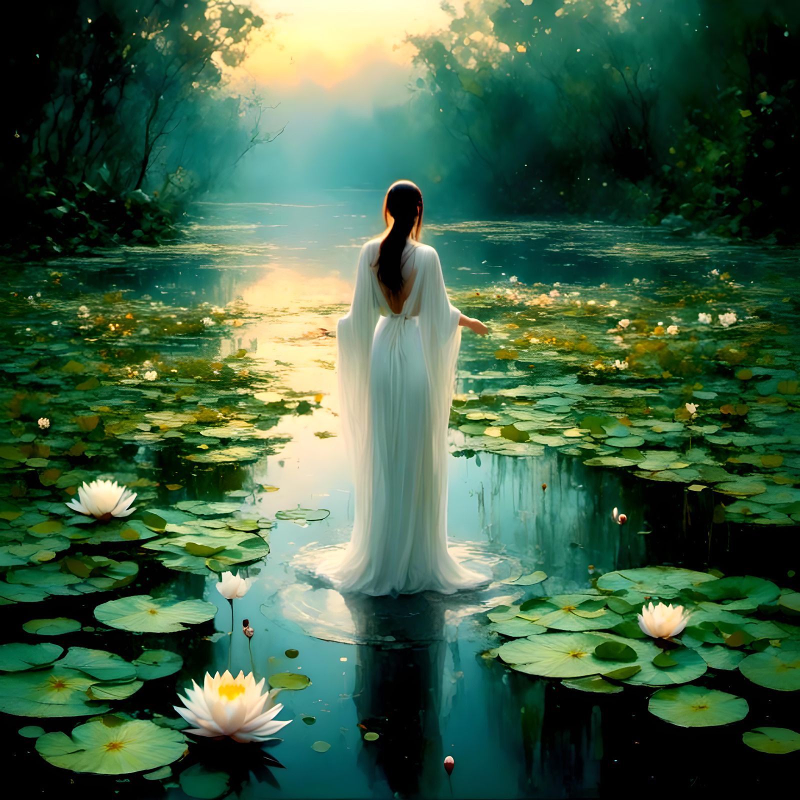 <lora:Screaming Dots:1.0> <lora:Oil and Glory:1.0>