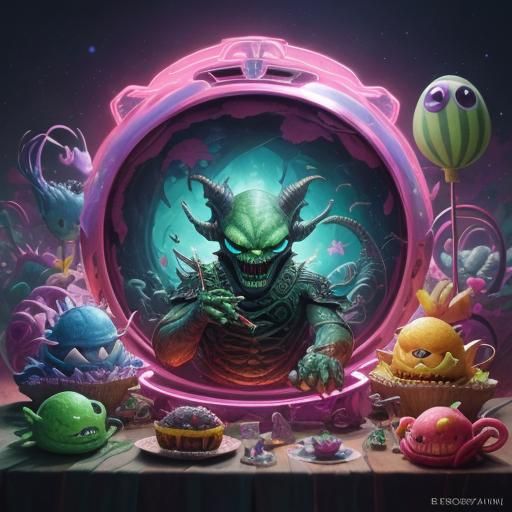 Little Shop of Horrors: Alien Feast in Candyland