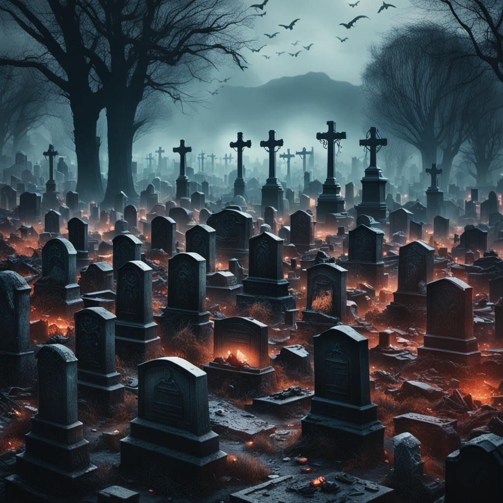 Overcrowded Graveyard: Death and Decay in Dystopian 8K