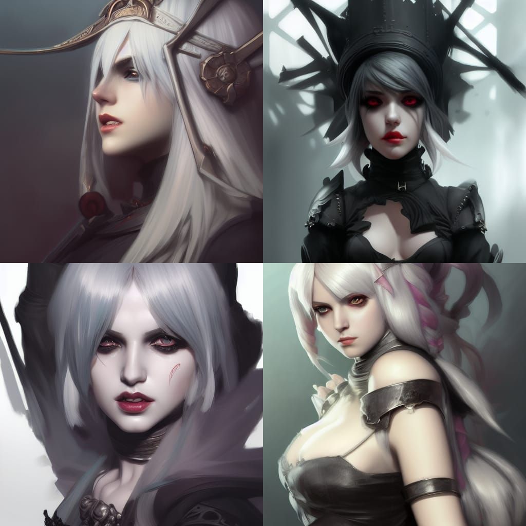 Krul Tepes as 2B Nier Portrait