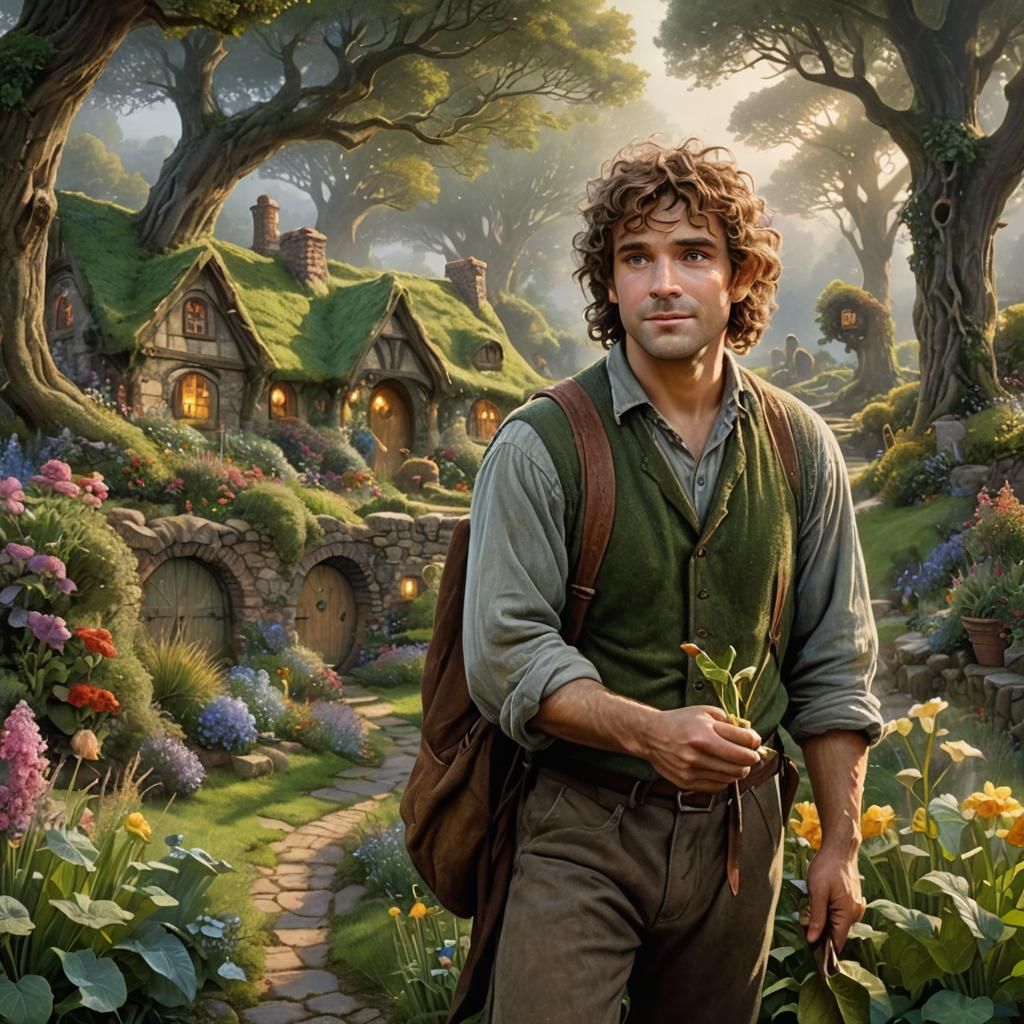 Hobbit Gardening in the Shire, Fantasy Style