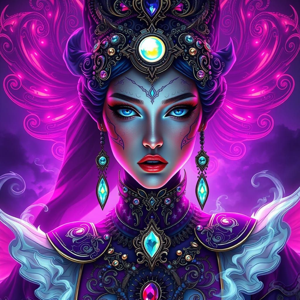 Ethereal Warhammer 40000 Navigator with Psychic Third Eye