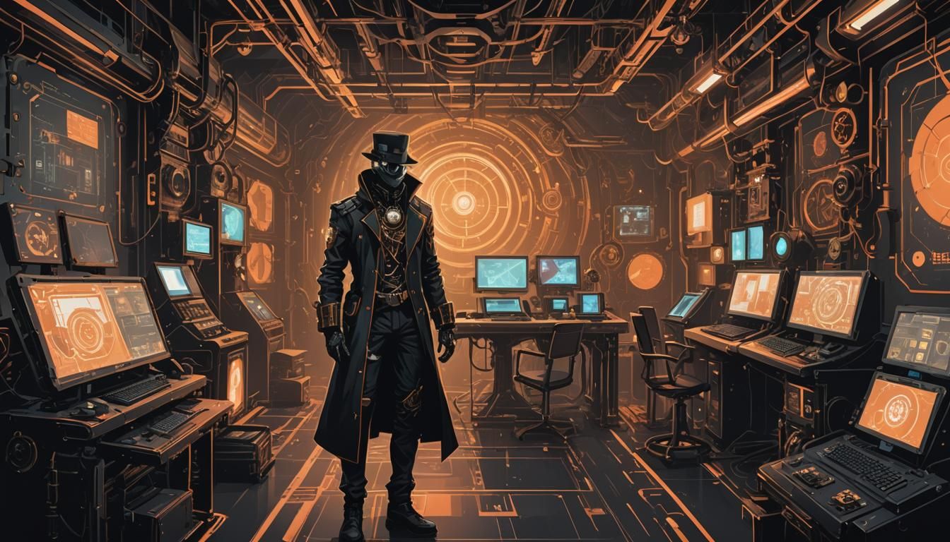 Steampunk lab