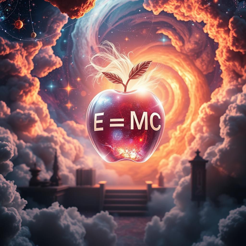 Einstein's Mind: A 3D Cinematic Concept Art