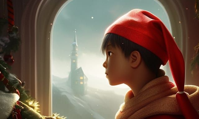 Santa Behind Bars: A Cinematic Prison Portrait