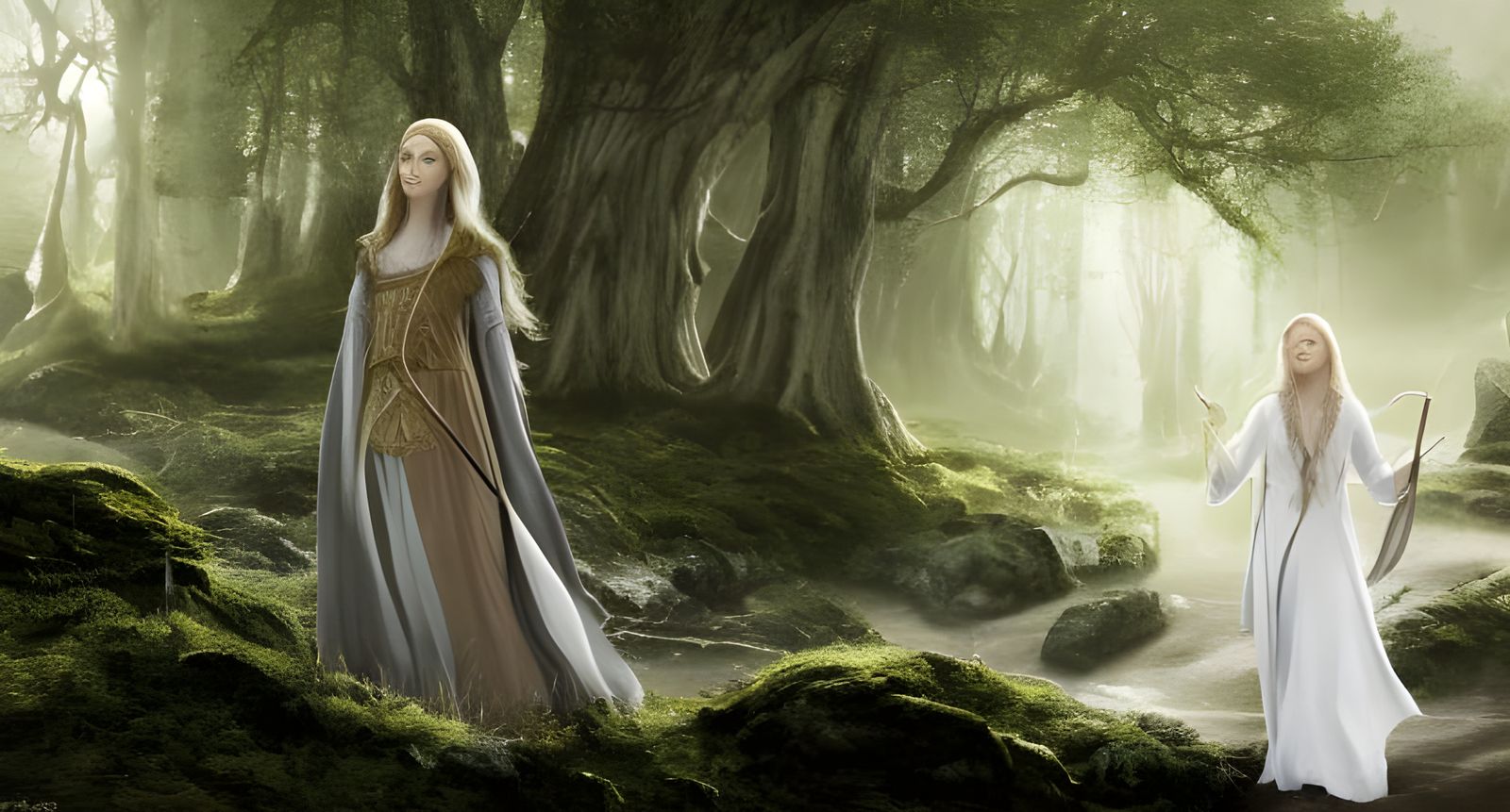 Galadriel's Lothlórien: A Tolkien Fantasy in 8K