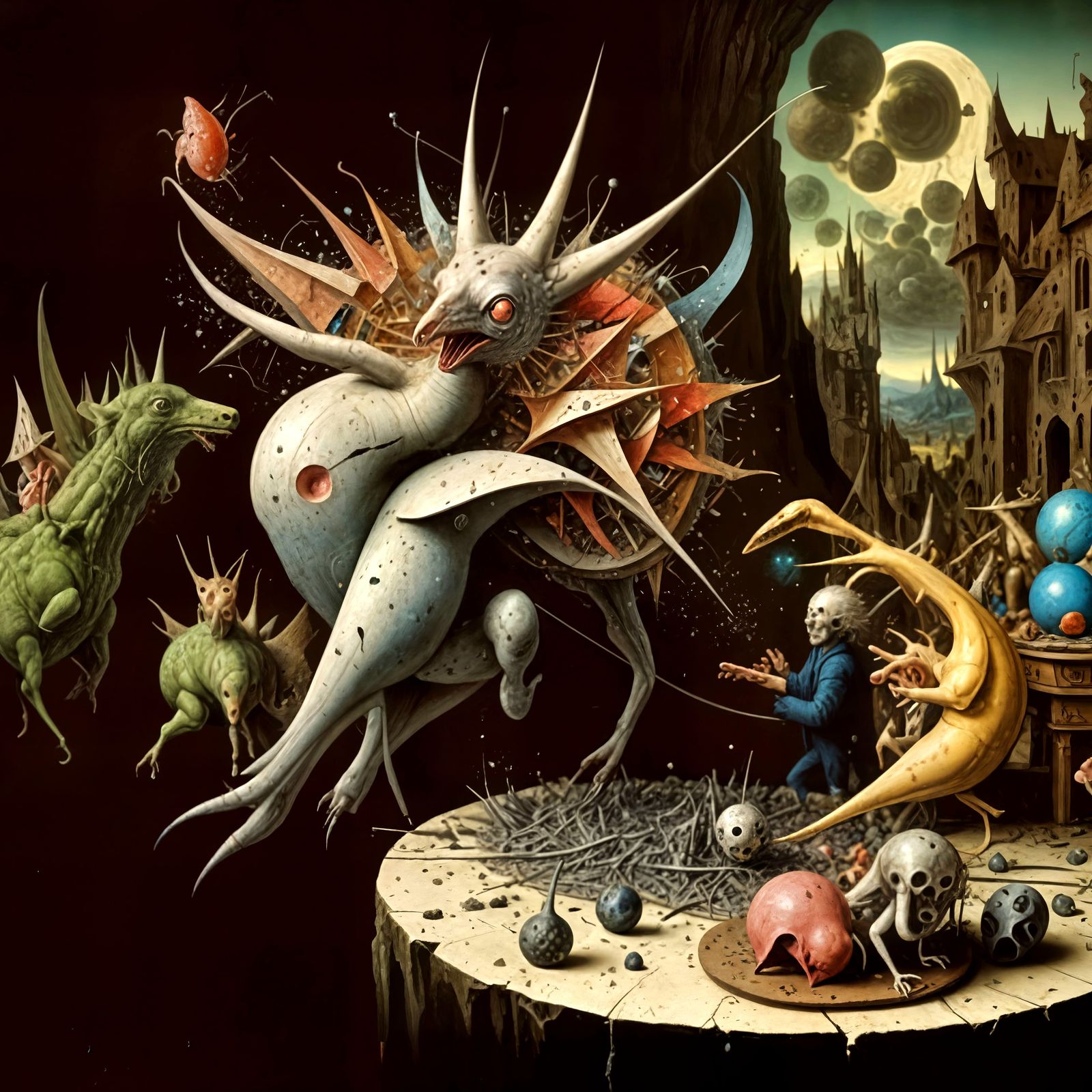 Scientists - watching their new project come-to-life sts... ...