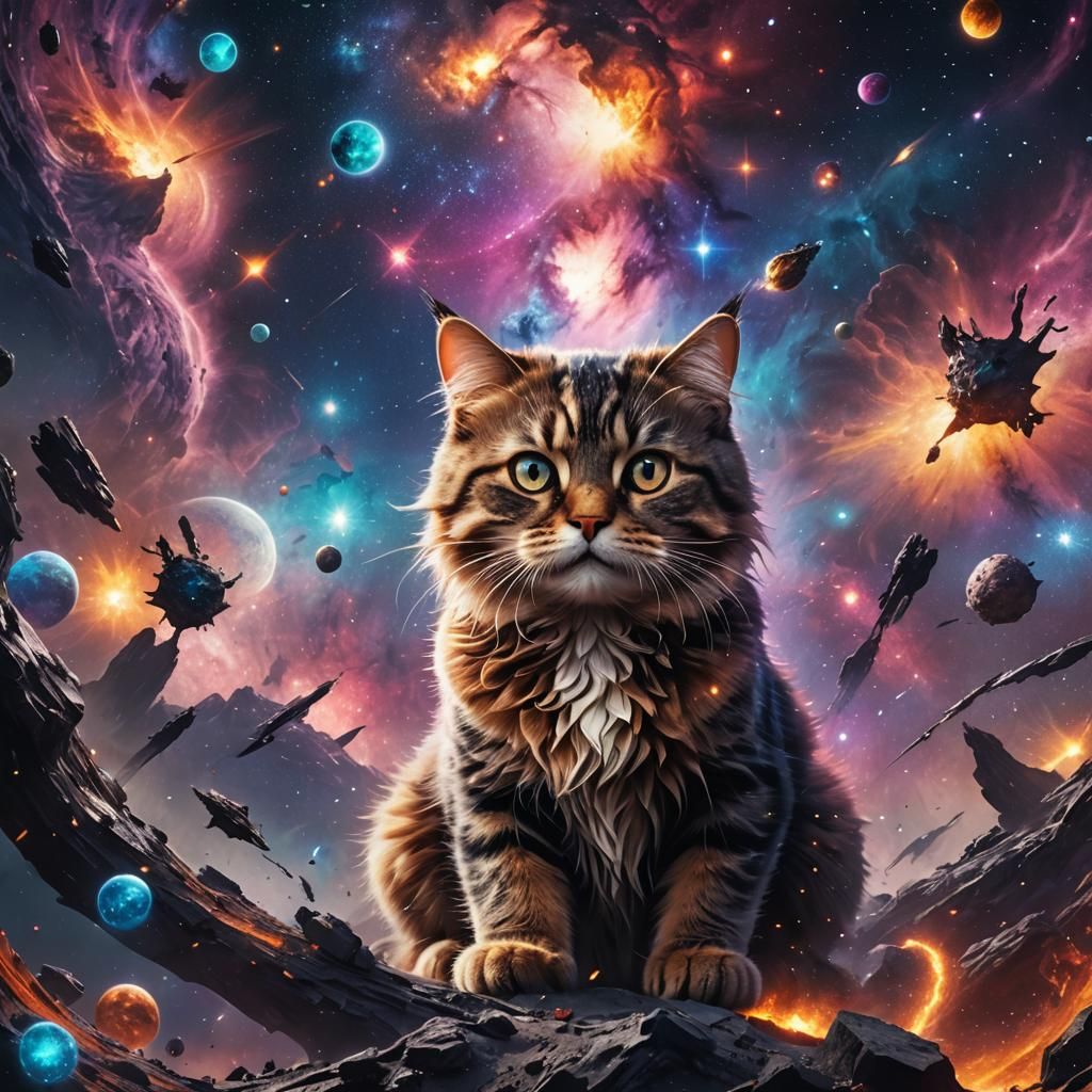 Galactic Feline Odyssey