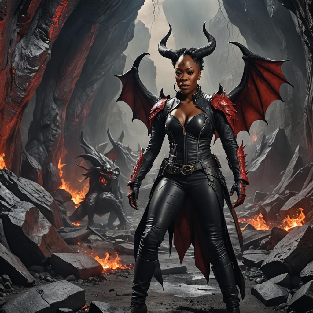 Tichina Arnold as a Demon Princess
