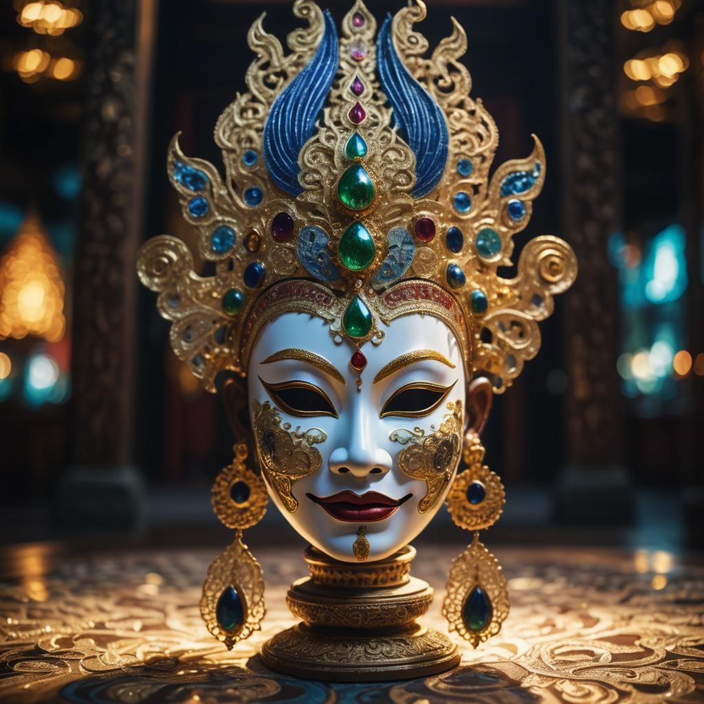 Thai Dancing Mask