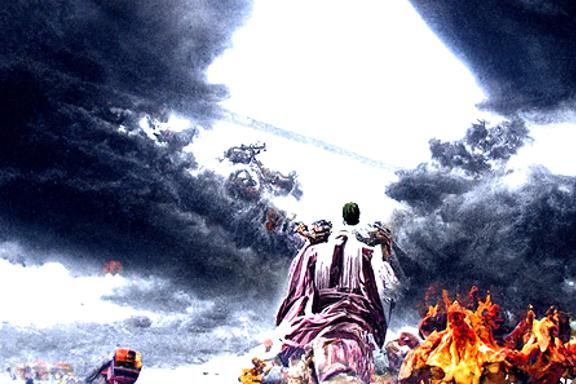 AI Generated Image of Judgement Day