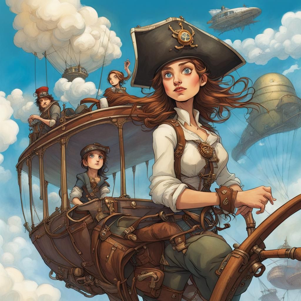 Sky Pirates of Nimbus: Airships and Helium Beasts